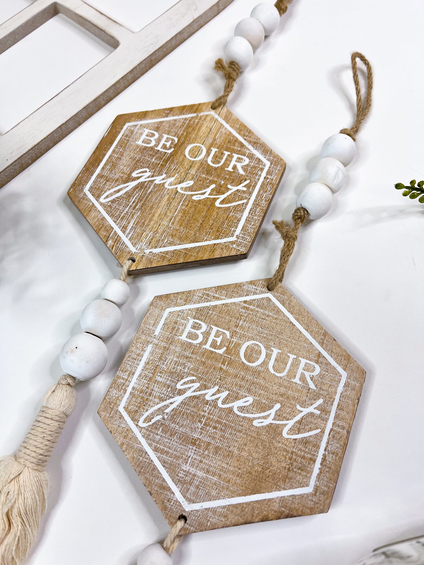 Be our Guest Bead Hanger