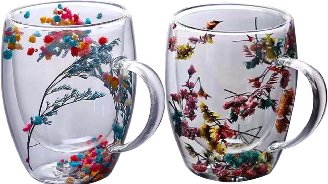 Oh my FLOWER glass Mug